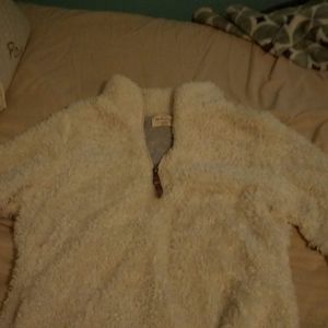 Faux Fur Sweater/Coat